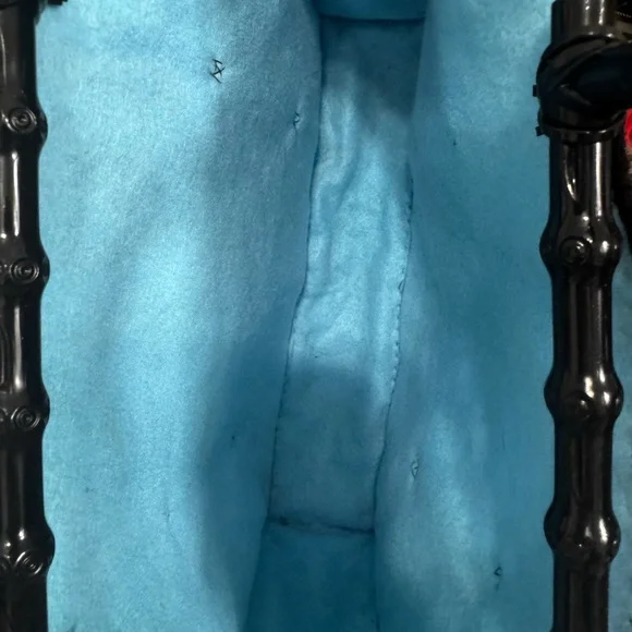 Vintage crochet/cross-stitch Colorful Cat Pattern Tote Bag - Picture 3 of 5